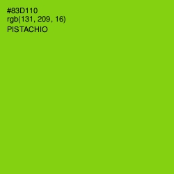 #83D110 - Pistachio Color Image