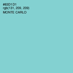 #83D1D1 - Monte Carlo Color Image
