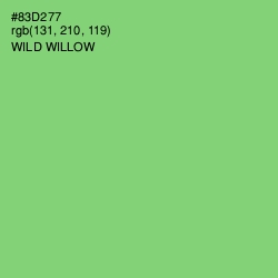 #83D277 - Wild Willow Color Image