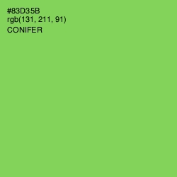 #83D35B - Conifer Color Image