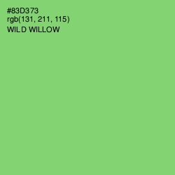 #83D373 - Wild Willow Color Image