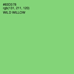 #83D378 - Wild Willow Color Image