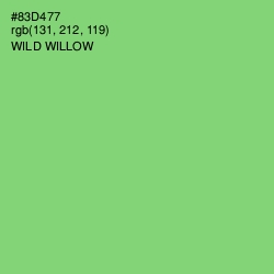 #83D477 - Wild Willow Color Image