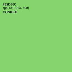 #83D56C - Conifer Color Image