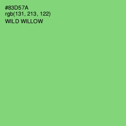 #83D57A - Wild Willow Color Image