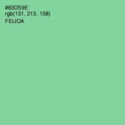 #83D59E - Feijoa Color Image
