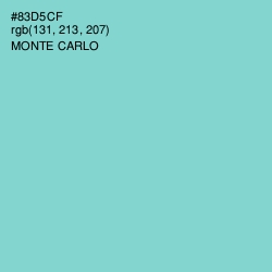 #83D5CF - Monte Carlo Color Image
