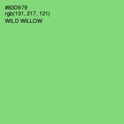 #83D979 - Wild Willow Color Image
