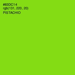 #83DC14 - Pistachio Color Image