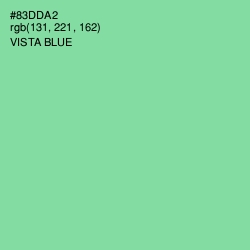#83DDA2 - Vista Blue Color Image