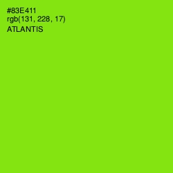 #83E411 - Atlantis Color Image