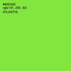 #83E63E - Atlantis Color Image