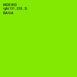 #83E903 - Bahia Color Image