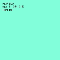#83FEDA - Riptide Color Image
