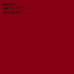 #840011 - Red Devil Color Image