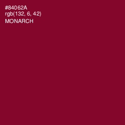 #84062A - Monarch Color Image