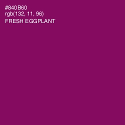 #840B60 - Fresh Eggplant Color Image