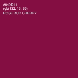 #840D41 - Rose Bud Cherry Color Image