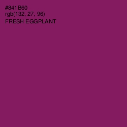 #841B60 - Fresh Eggplant Color Image