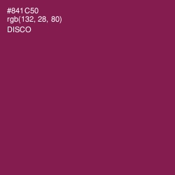 #841C50 - Disco Color Image