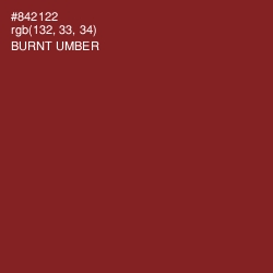 #842122 - Burnt Umber Color Image