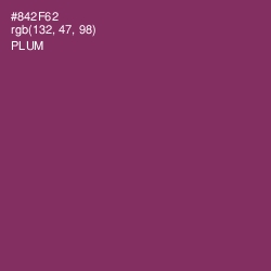 #842F62 - Plum Color Image