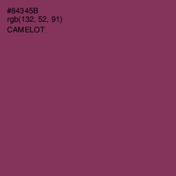 #84345B - Camelot Color Image