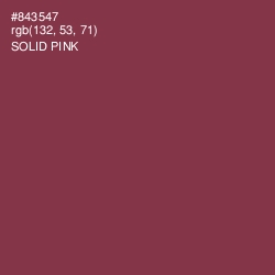 #843547 - Solid Pink Color Image