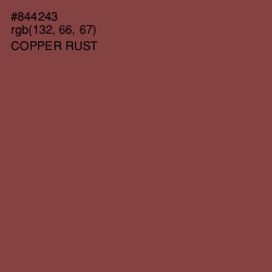 #844243 - Copper Rust Color Image