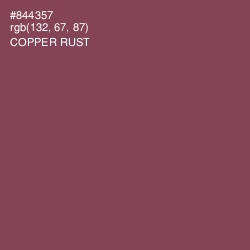 #844357 - Copper Rust Color Image