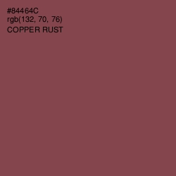 #84464C - Copper Rust Color Image