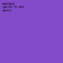 #844BC8 - Amethyst Color Image