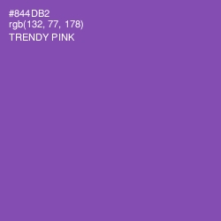 #844DB2 - Trendy Pink Color Image