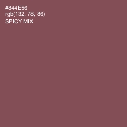 #844E56 - Spicy Mix Color Image