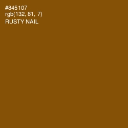 #845107 - Rusty Nail Color Image