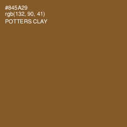 #845A29 - Potters Clay Color Image