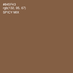 #845F43 - Spicy Mix Color Image