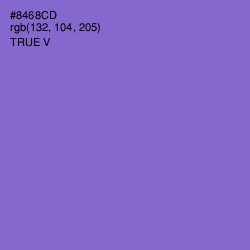 #8468CD - True V Color Image