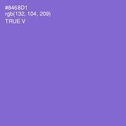 #8468D1 - True V Color Image