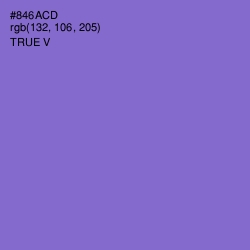 #846ACD - True V Color Image