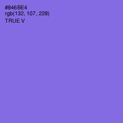 #846BE4 - True V Color Image