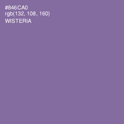 #846CA0 - Wisteria Color Image