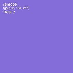 #846CD9 - True V Color Image