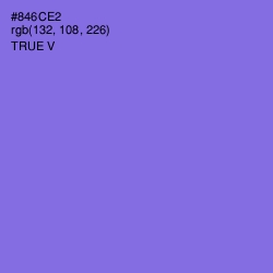 #846CE2 - True V Color Image