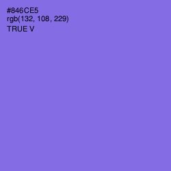 #846CE5 - True V Color Image