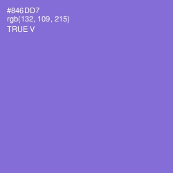 #846DD7 - True V Color Image