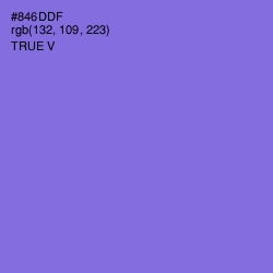 #846DDF - True V Color Image