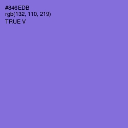 #846EDB - True V Color Image