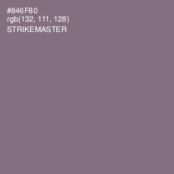 #846F80 - Strikemaster Color Image
