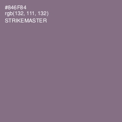 #846F84 - Strikemaster Color Image